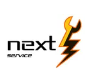Логотип сервисного центра Некст